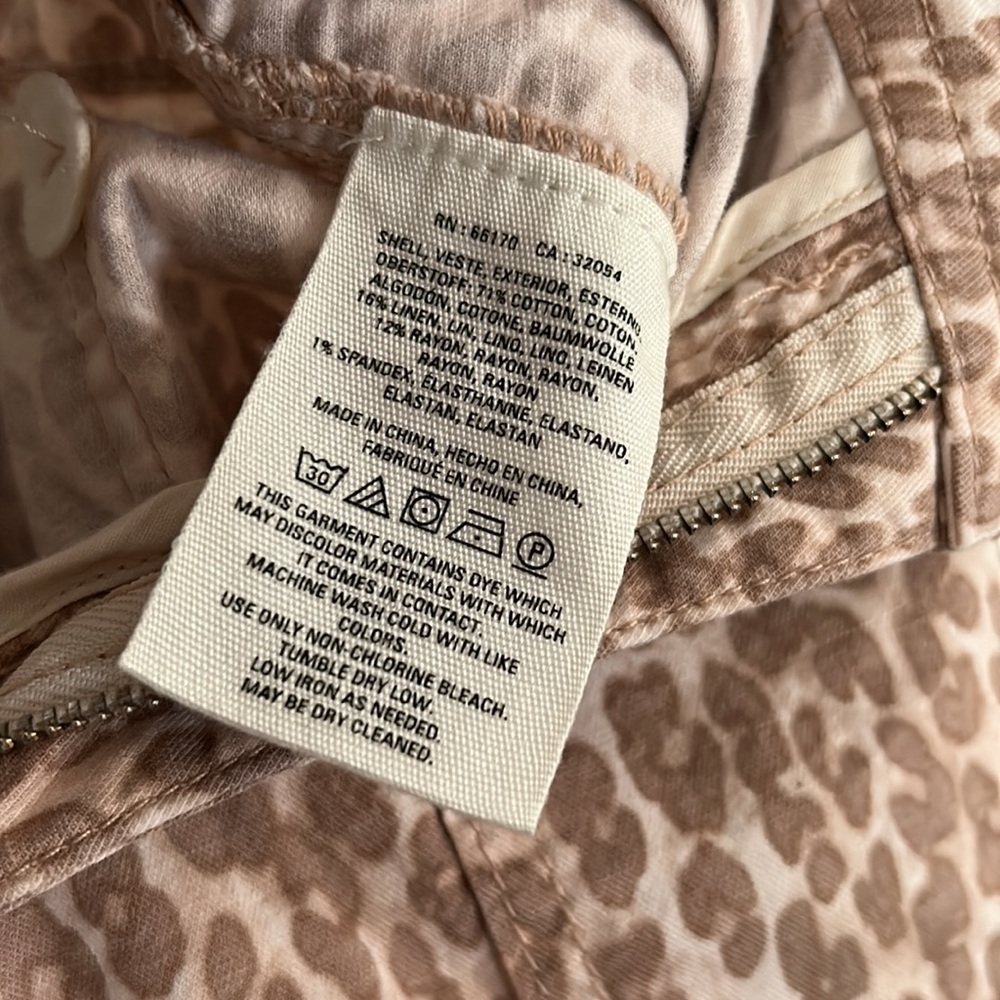 Anthropologie | The Wanderer Pant | Taupe Cheetah - Picture 6 of 6